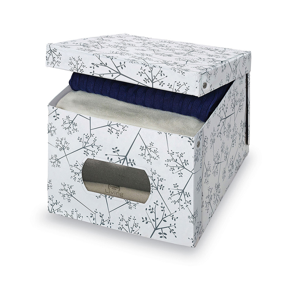 CAJA GUARDA ROPA VINILO XL BON TON 42x50x31cm - Ítem