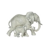 ELEFANTE DECORATIVO DE RESINA COLORES SURTIDOS 12x22,5x15,5cm