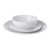 SERVICIO DE MESA DE 12 PIEZAS PLATOS+CUENCOS