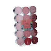 PACK 30 unid. VELAS CON AROMA FRUTOS-ROJOS 3,7cm MAGIC LIGHTS