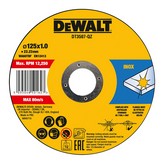 SET DE 10 DISCOS DE CORTE PARA ACERO INOXIDABLE Ø125x1x22,23mm DT3507-QZ DEWALT