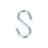 PACK 7 unid. GANCHO FORMA S 30 ZINCADO EDM