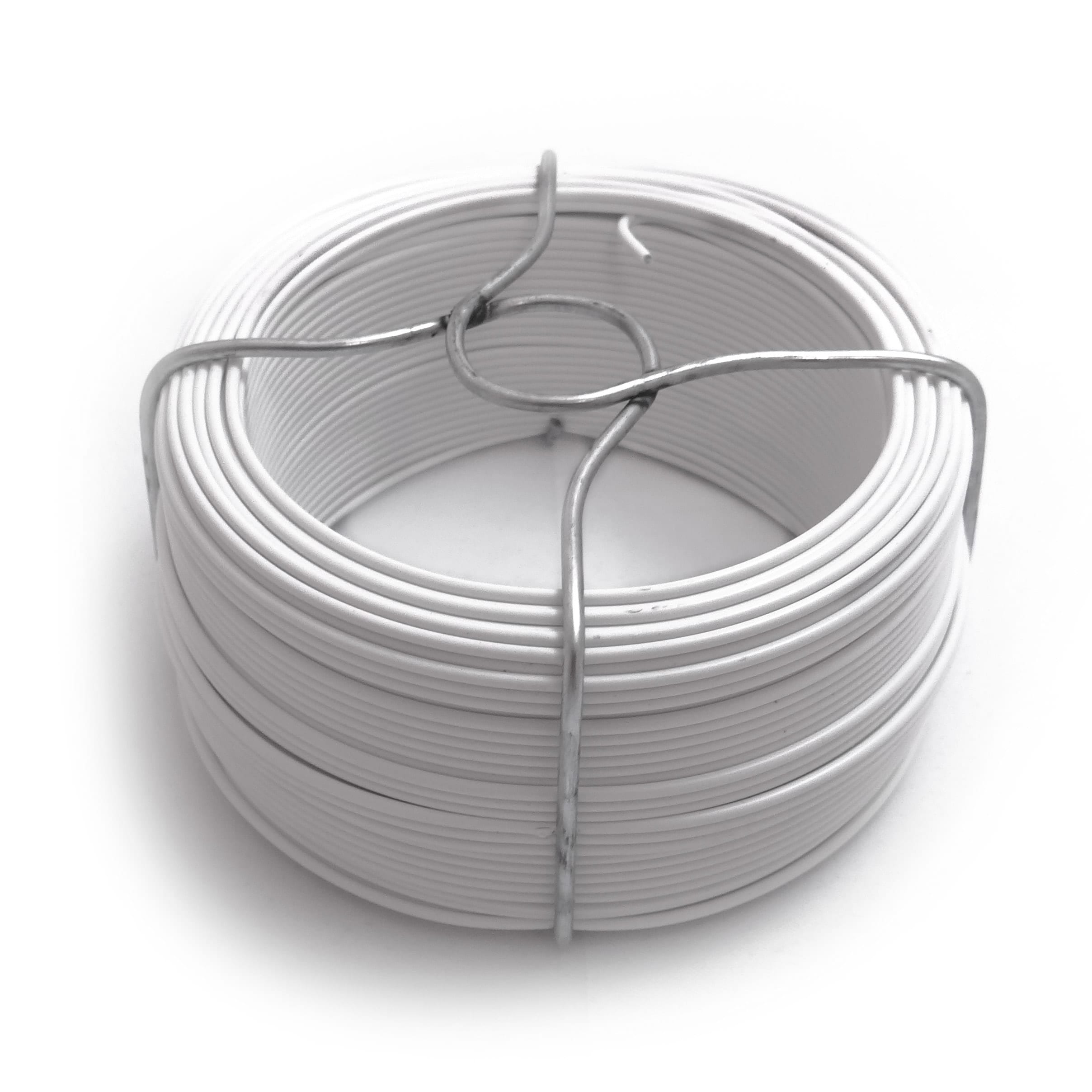 ALAMBRE FORRADO BLANCO N° 6 - 1,40mm x 50m - 240g - Ítem