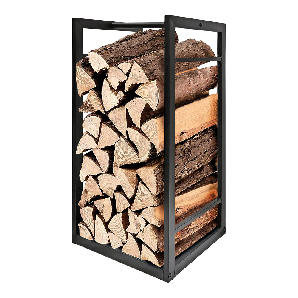 SOPORTE PARA LEÑA 33x33x68cm EDM - Ítem