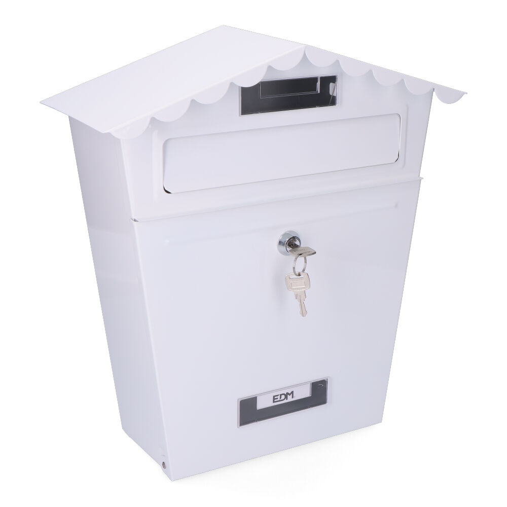 BUZON DE ACERO MODELO CLASSIC BLANCO EDM - Ítem