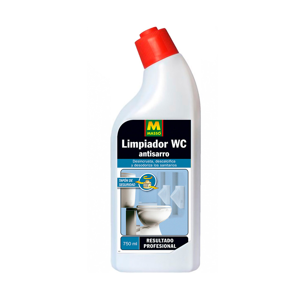 LIMPIADOR ANTISARRO INODOROS 750ml 231151N MASSO