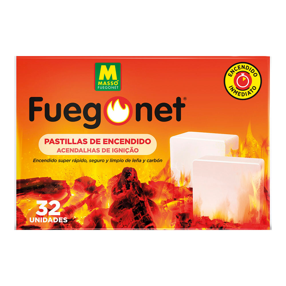 MASSO PASTILLAS ENCENDIDO FUEGO NET 32 UN 230112