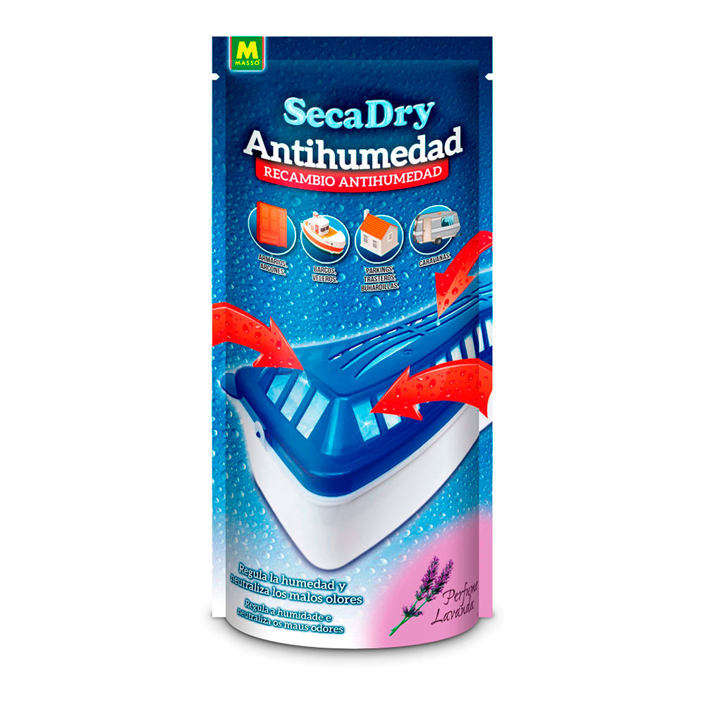 SECADRY ANTIHUMEDAD RECAMBIO 500g. 231648 MASSÓ