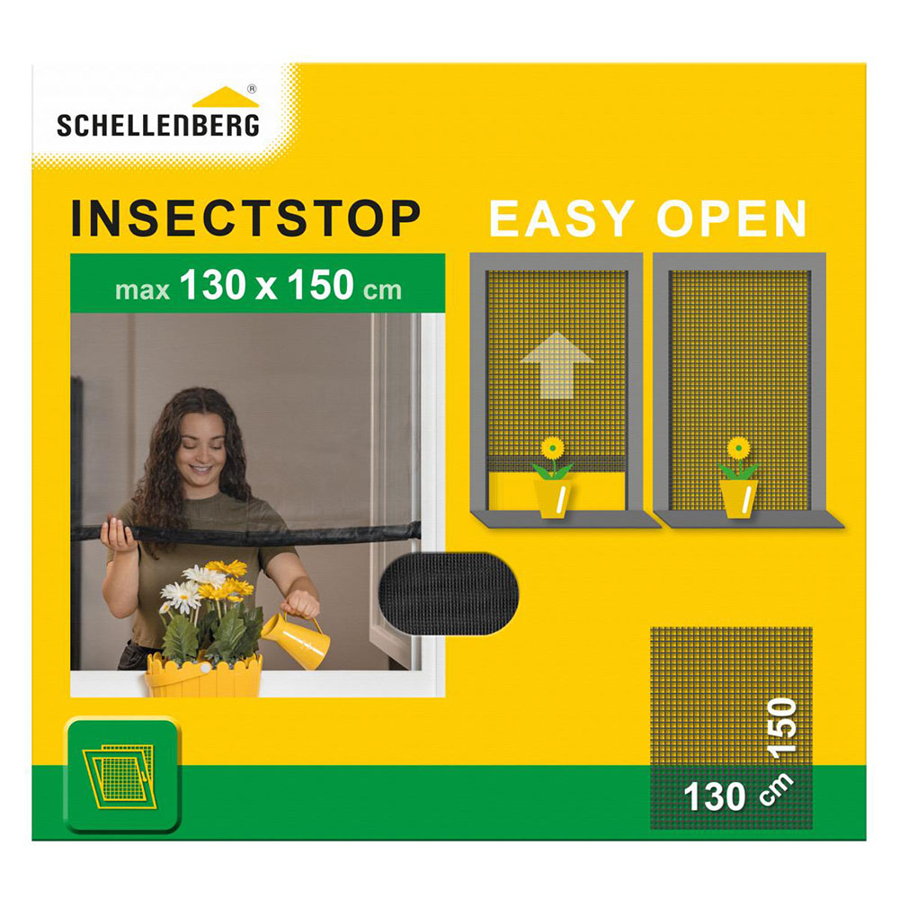 MOSQUITERA EASY OPEN 130x150cm POLIESTER. 70474 SCHELLENBERG