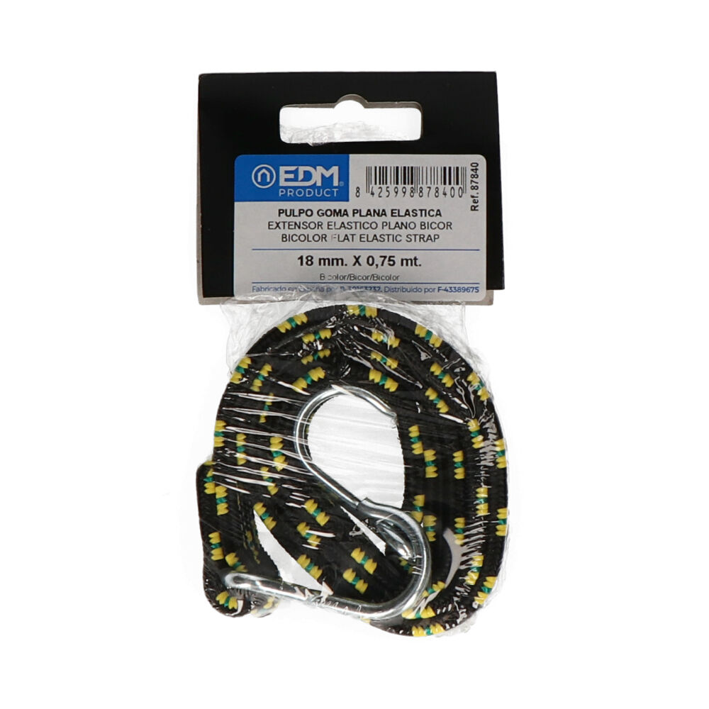 PULPO GOMA PLANO BICOLOR 0,75m COLORES / MODELOS SURTIDOS - Ítem