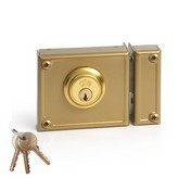 CERRADURA DE SOBREPONER SOLO LLAVE. DERECHA JIS 11-10D JIS