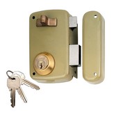 CERRADURA SOBREPONER CON CILINDRO 5056A ENTRADA 70mm. MANO DERECHA 95056AHE70D LINCE