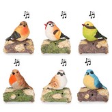 FIGURA PAJARO CON SENSOR DE MOVIMIENTO Y SONIDO (MODELOS SURTIDOS) 12,5cm COLORES / MODELOS SURTIDOS