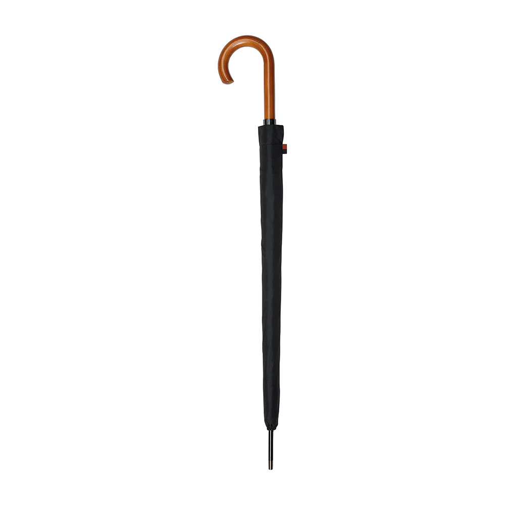 PARAGUAS AUTOMÁTICO PONGEE 8 VARILLAS Ø104cm PUÑO MADERA CLIMA - Ítem