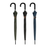 PARAGUAS AUTOMÁTICO EJE METAL 16 VARILLAS Ø110cm PUÑO PLASTICO CLIMA COLORES / MODELOS SURTIDOS