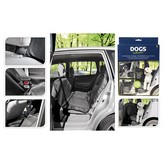 PROTECTOR PARA ASIENTO DE COCHE 135x145cm NEGRO POLIESTER