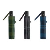 PARAGUAS MINI APERTURA Y CIERRE AUTOMATICO 7 VARILLAS Ø94cm PONGEE PUÑO NEGRO RECTO CLIMA COLORES / MODELOS SURTIDOS