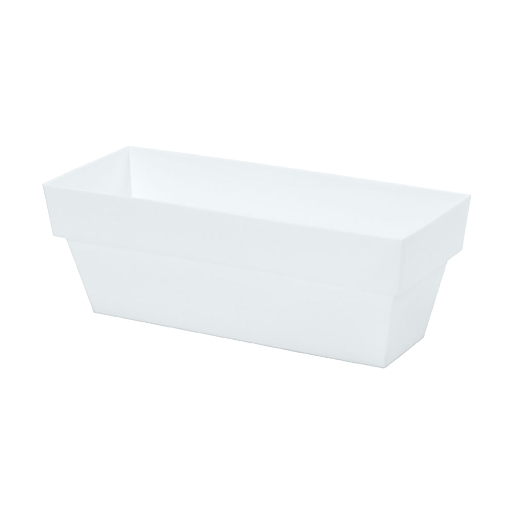 JARDINERA LIMITED 10x25cm BLANCO PLASTIKEN