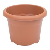 MACETA DE INYECCION COLOR TERRACOTA Ø18cm PLASTIKEN