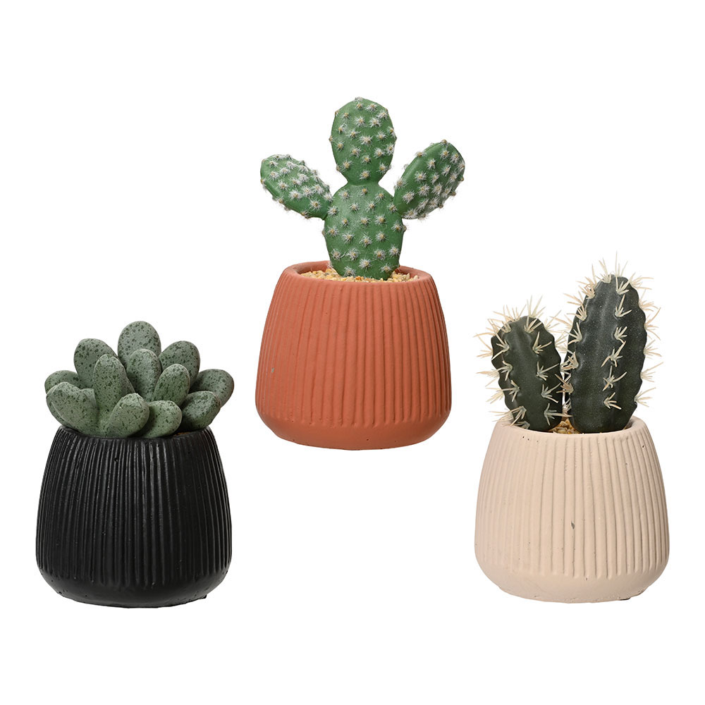 CACTUS ARTIFICIAL MODELOS SURTIDOS DE 14cm 808448