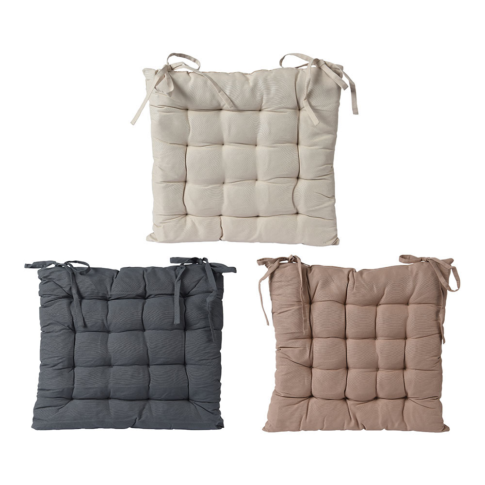 COJÍN PARA SILLA DE 40x40x6cm COLORES SURTIDOS 832846 - Ítem