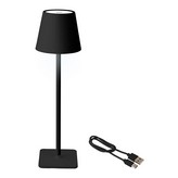 LÁMPARA LED DE MESA COLOR NEGRO PARA EXTERIOR Y INTERIOR 17cm REGARCABLE 894376