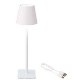 LÁMPARA LED DE MESA COLOR BLANCO PARA EXTERIOR Y INTERIOR 37cm REGARCABLE 894378