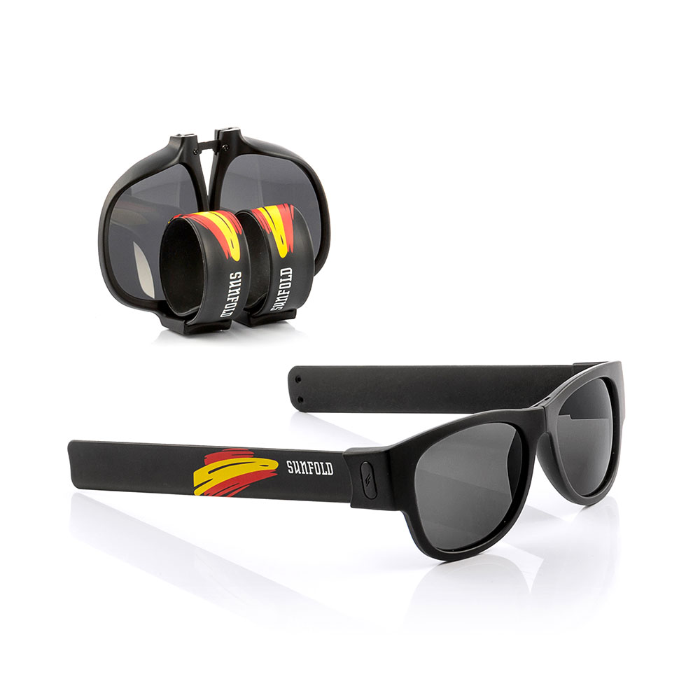 GAFAS DE SOL ENROLLABLES SUNFOLD MUNDIAL SPAIN BLACK INNOVAGOODS