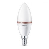 BOMBILLA LED VELA E14 4,9W FULL COLORS 470lm WIFI PHILIPS WIZ