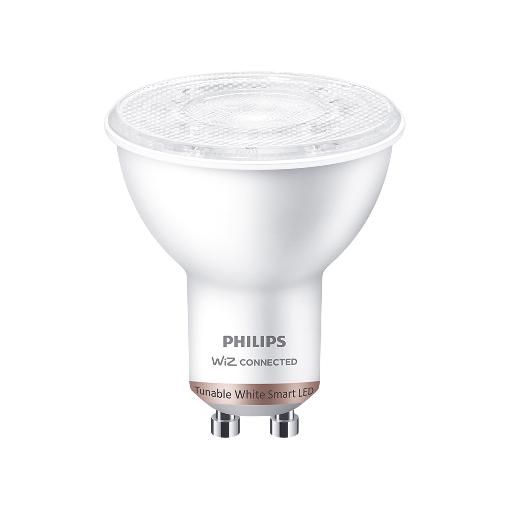 BOMBILLA LED GU10 4,7W 2.700K-6.500K 345lm WIFI PHILIPS WIZ