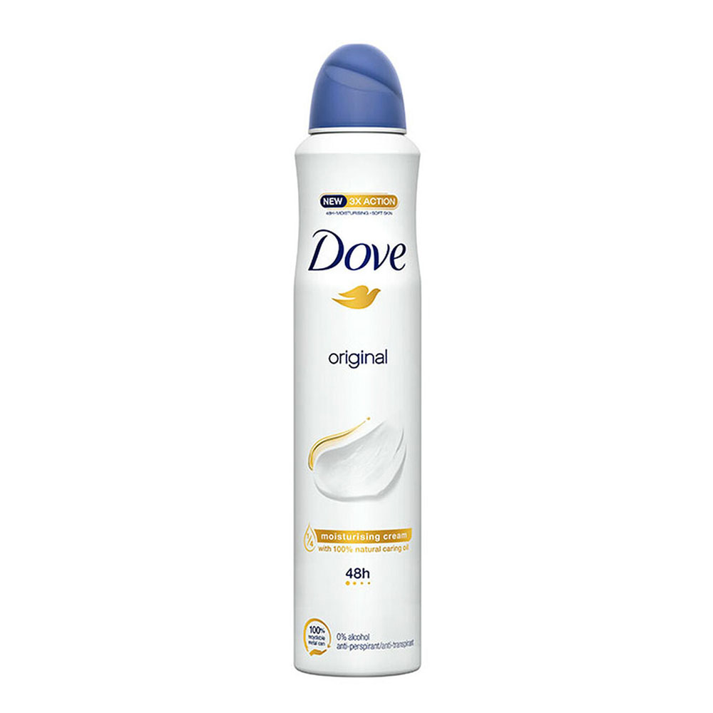 DESODORANTE DOVE ORIGINAL SPRAY 200ML