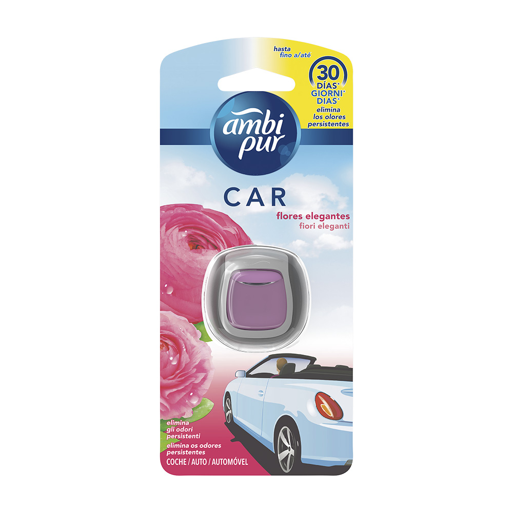 AMBIPUR CAR DESECHABLE FRESCOR FLORAL