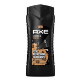 GEL DE BAÑO AXE 'COLLISION: LEATHER & COOKIES' 400ml