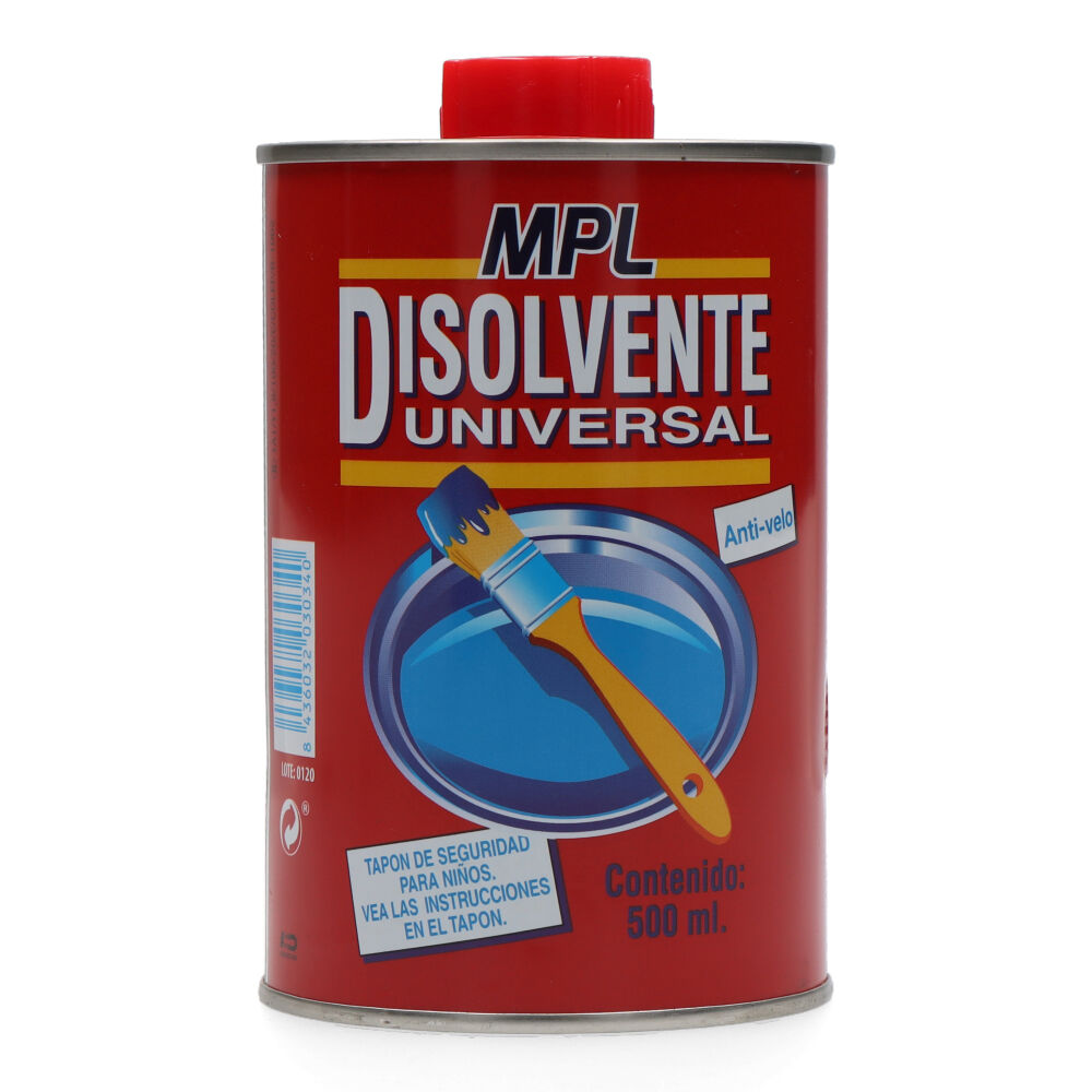 DISOLVENTE UNIVERSAL MPL 500ml