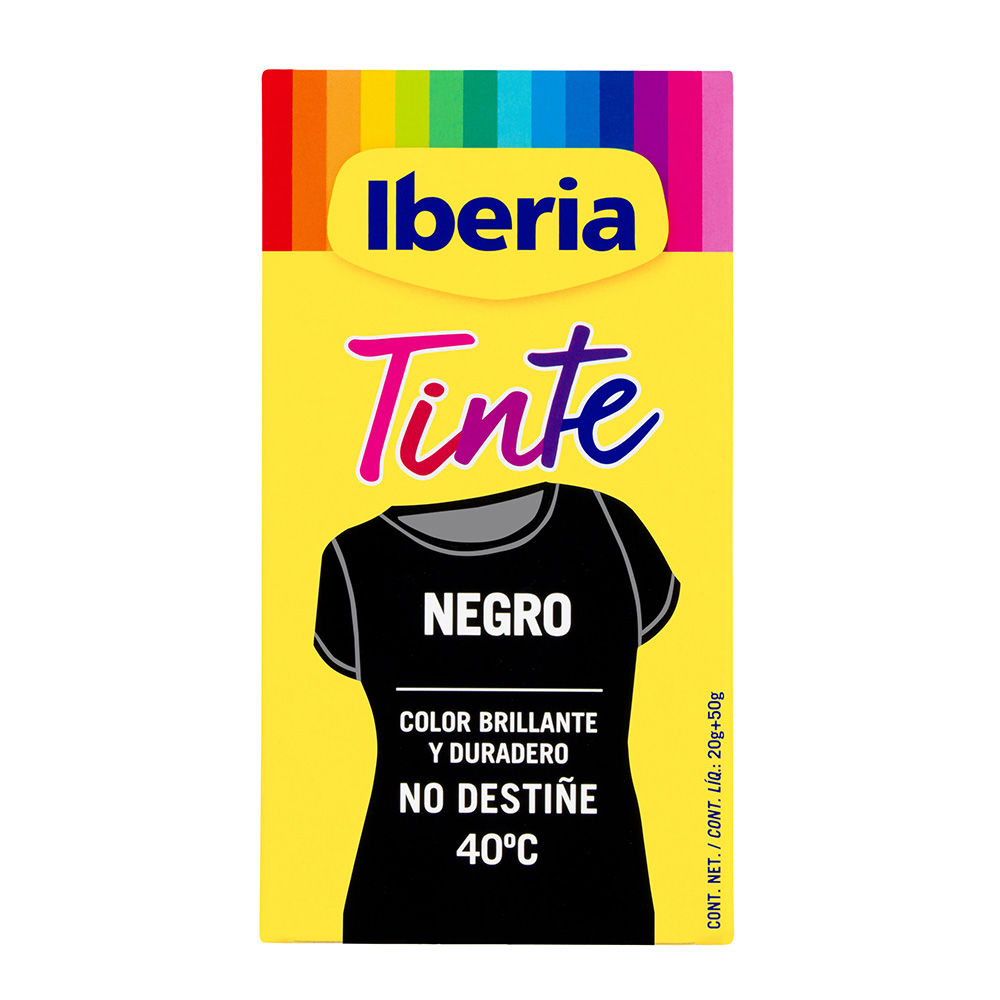 IBERIA TINTE 40°C NEGRO