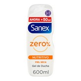 GEL SANEX ZERO NUTRITIVO PIEL SECA 600ml