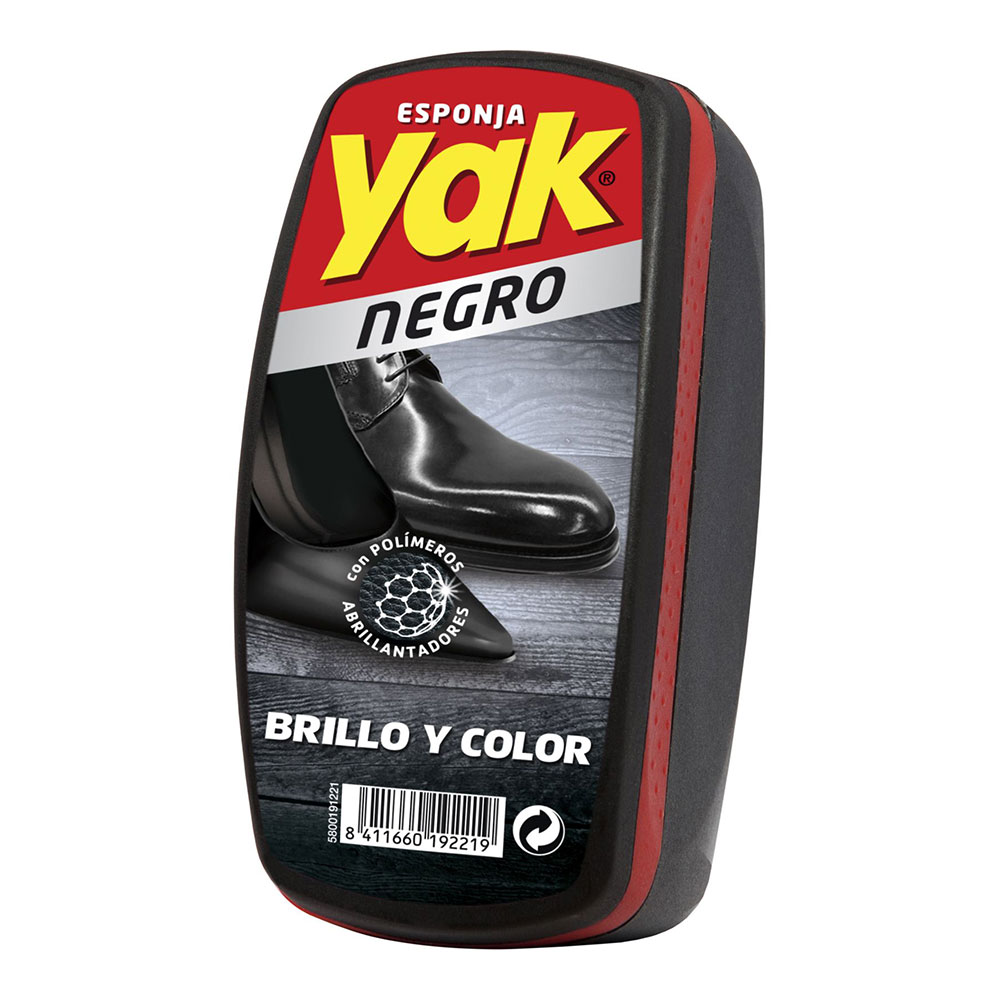 ESPONJA DE CALZADO YAK NEGRO