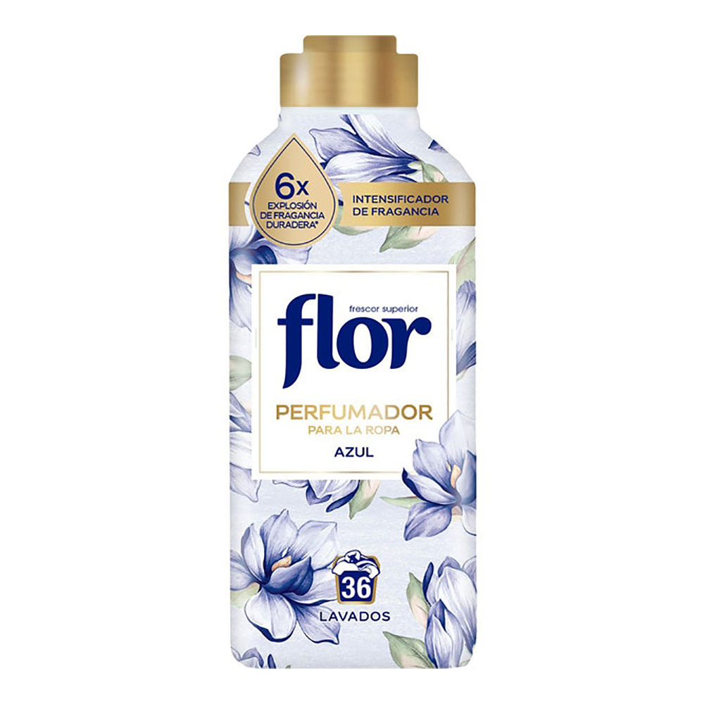 SUAVIZANTE PERFUMADOR AZUL 720ml 36 LAVADOS FLOR - Ítem