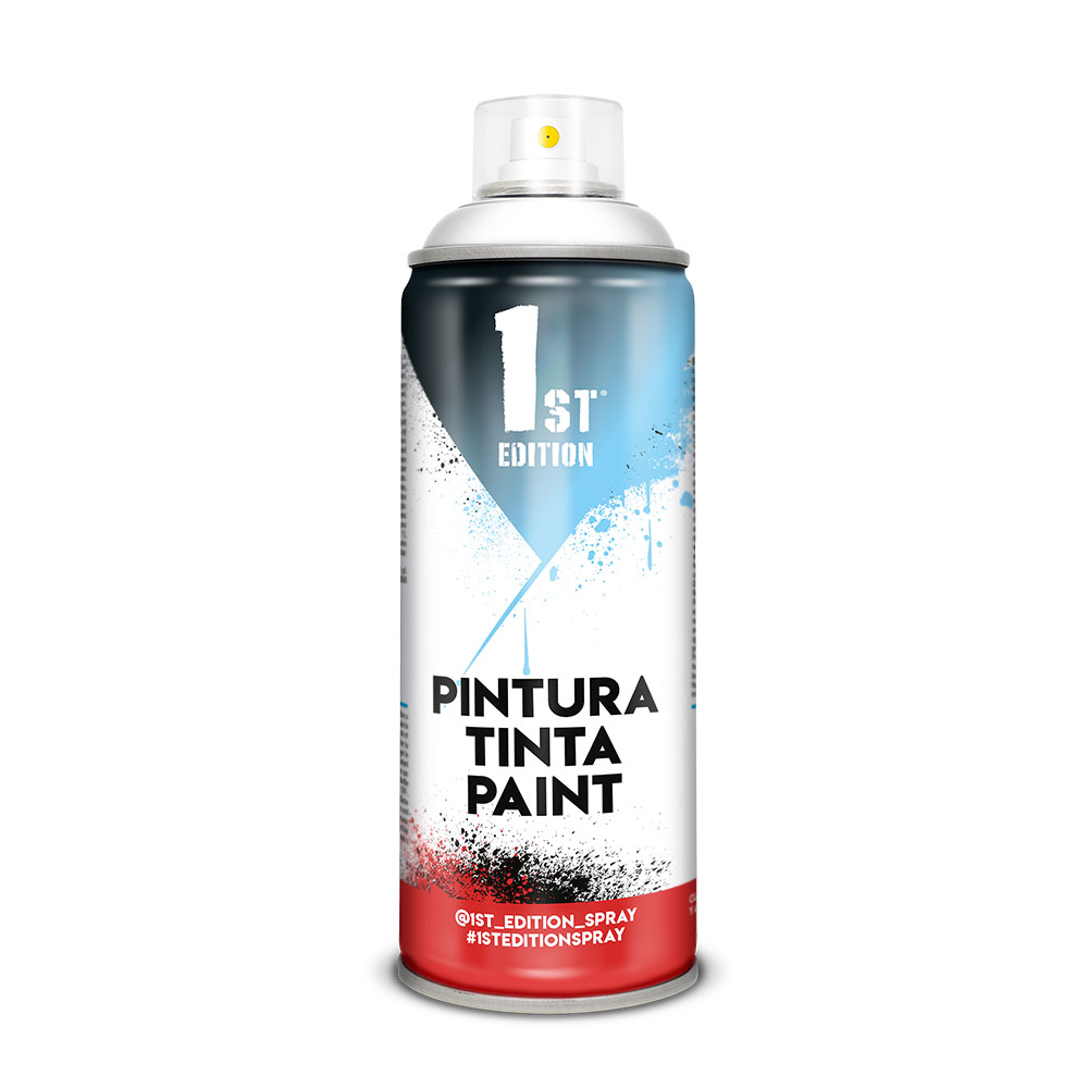 PINTURA EN SPRAY 1ST EDITION 520cc / 300ml MATE BLANCO SKELETON REF 640