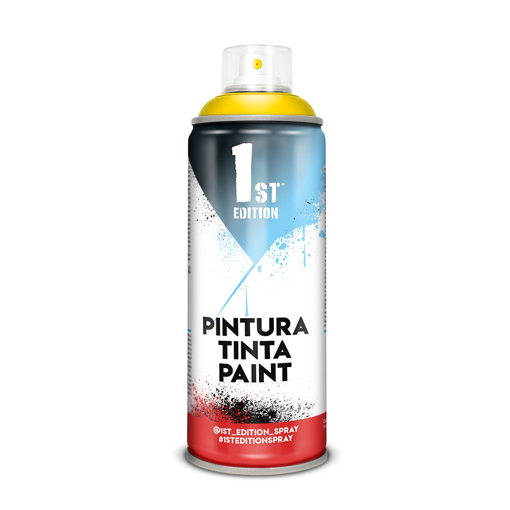 PINTURA EN SPRAY 1ST EDITION 520cc / 300ml MATE AMARILLO CANARIO REF 643 - Ítem