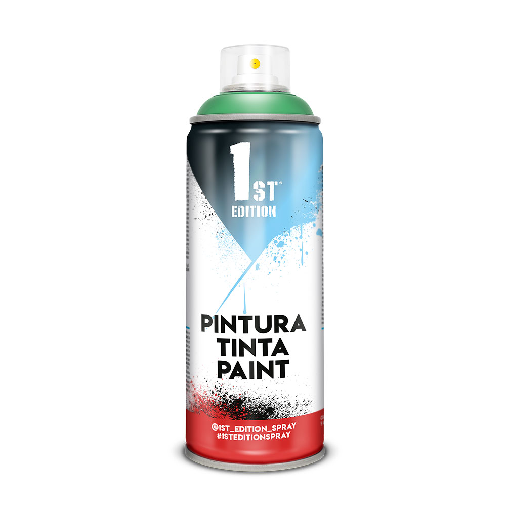 PINTURA EN SPRAY 1ST EDITION 520cc / 300ml MATE VERDE HÚMEDO REF 649