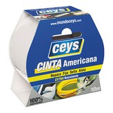 CEYS CINTA AMERICANA BLANCA ROLLO 10m x 50mm. 507650