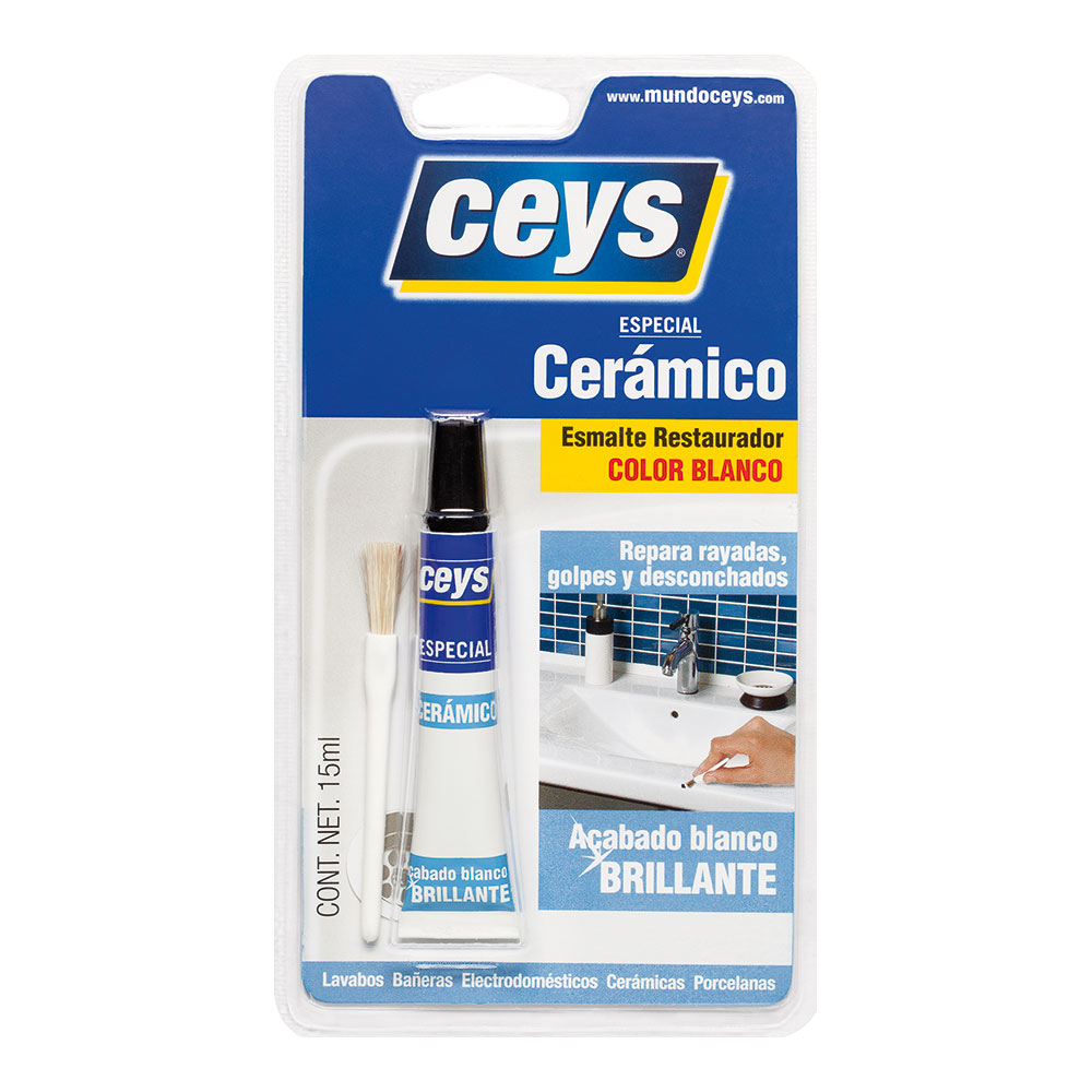 CEYS RESTAURADOR CERAMICO BLANCO 15ml 505101