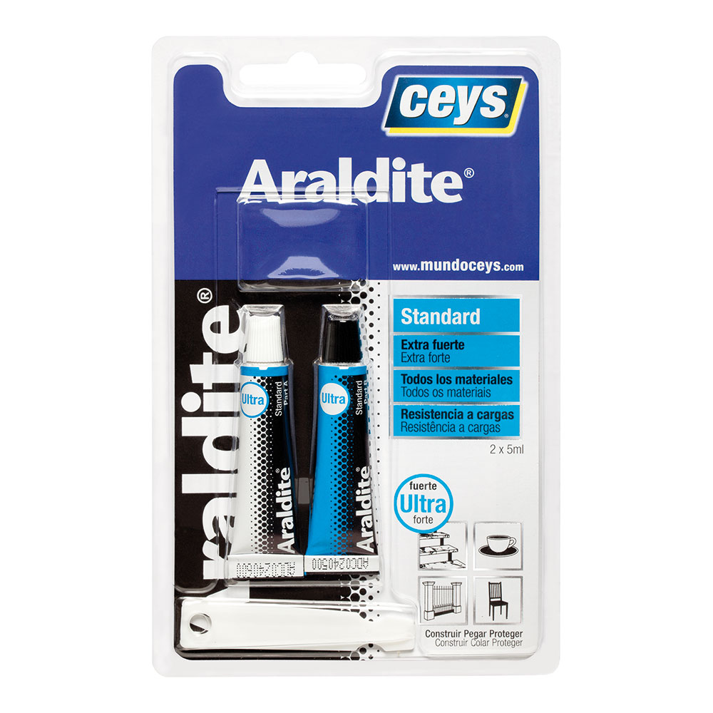 CEYS ARALDITE STANDARD BLISTER PEQUEÑO 5+5ml 510106