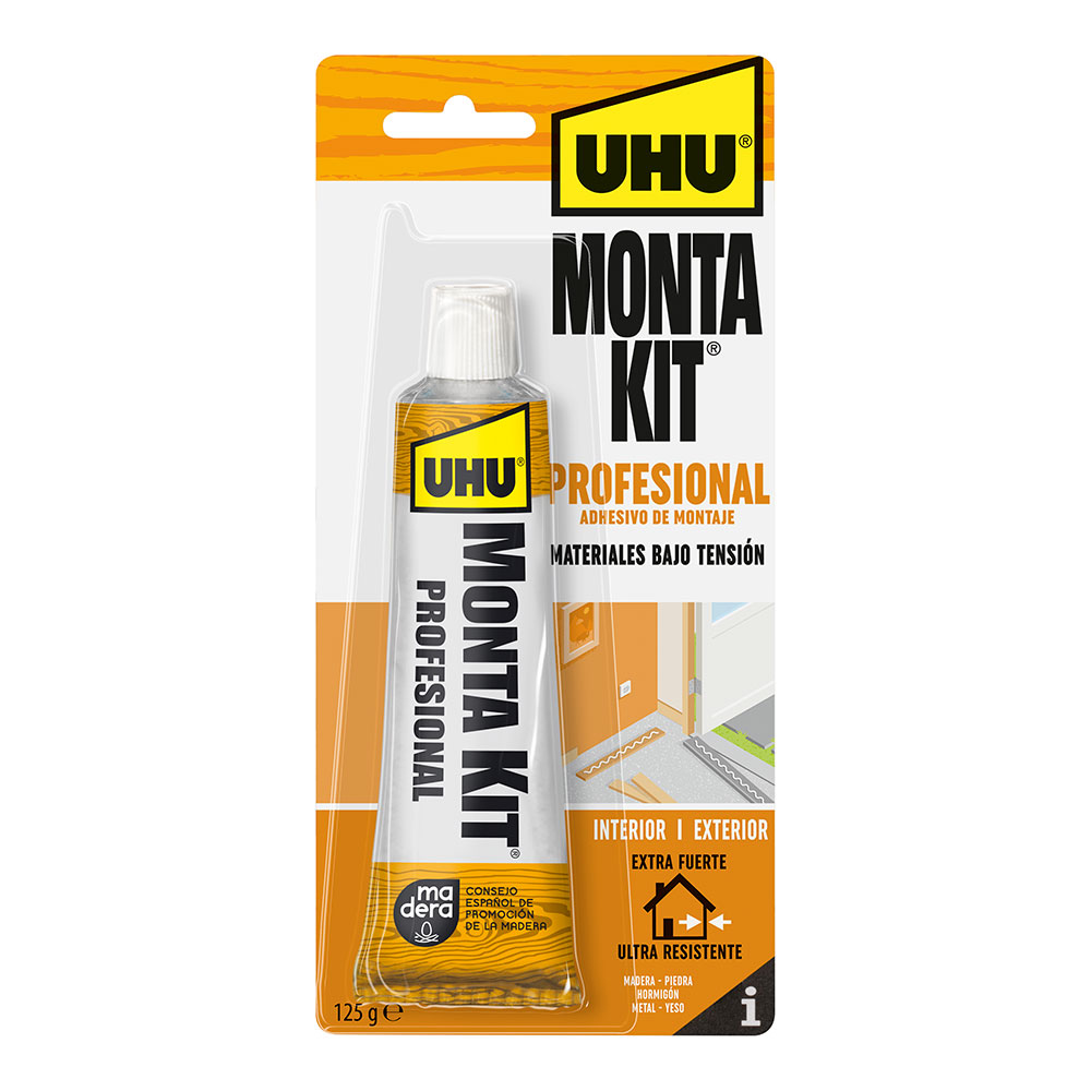 UHU MONTA KIT® PROFESIONAL 125g REF. 6310658