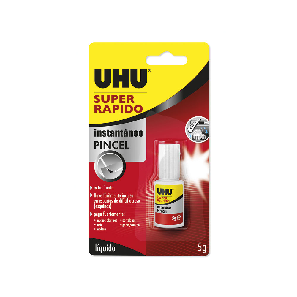 UHU SUPER RÁPIDO PINCEL 5g REF. 36581