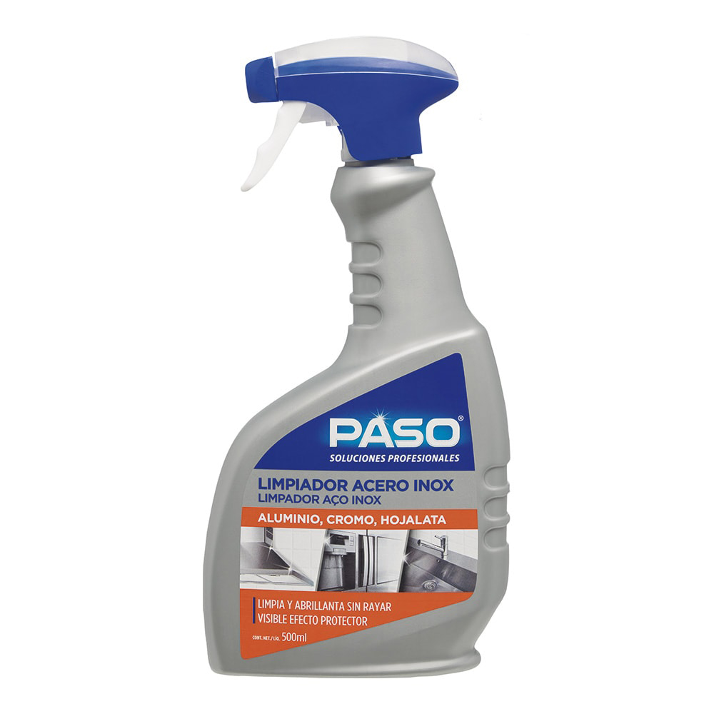 PASO LIMPIADOR ACERO INOX 500ml 703022 - Ítem