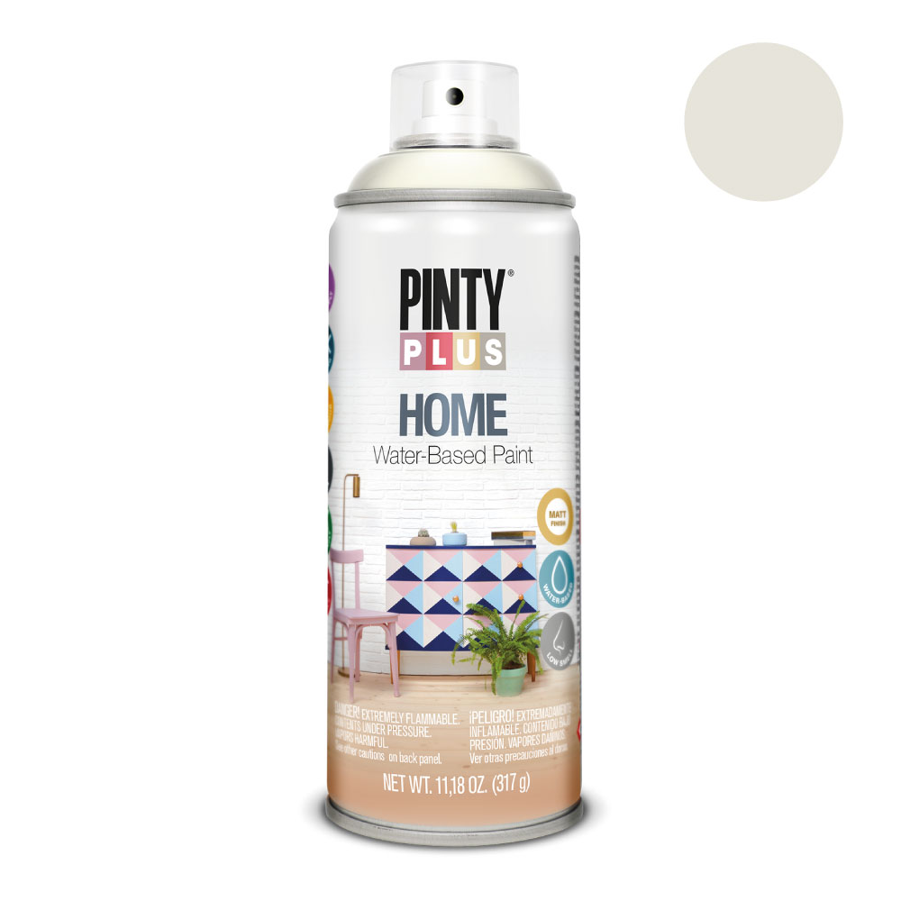 PINTURA EN SPRAY PINTYPLUS HOME 520cc WHITE LINEN HM113