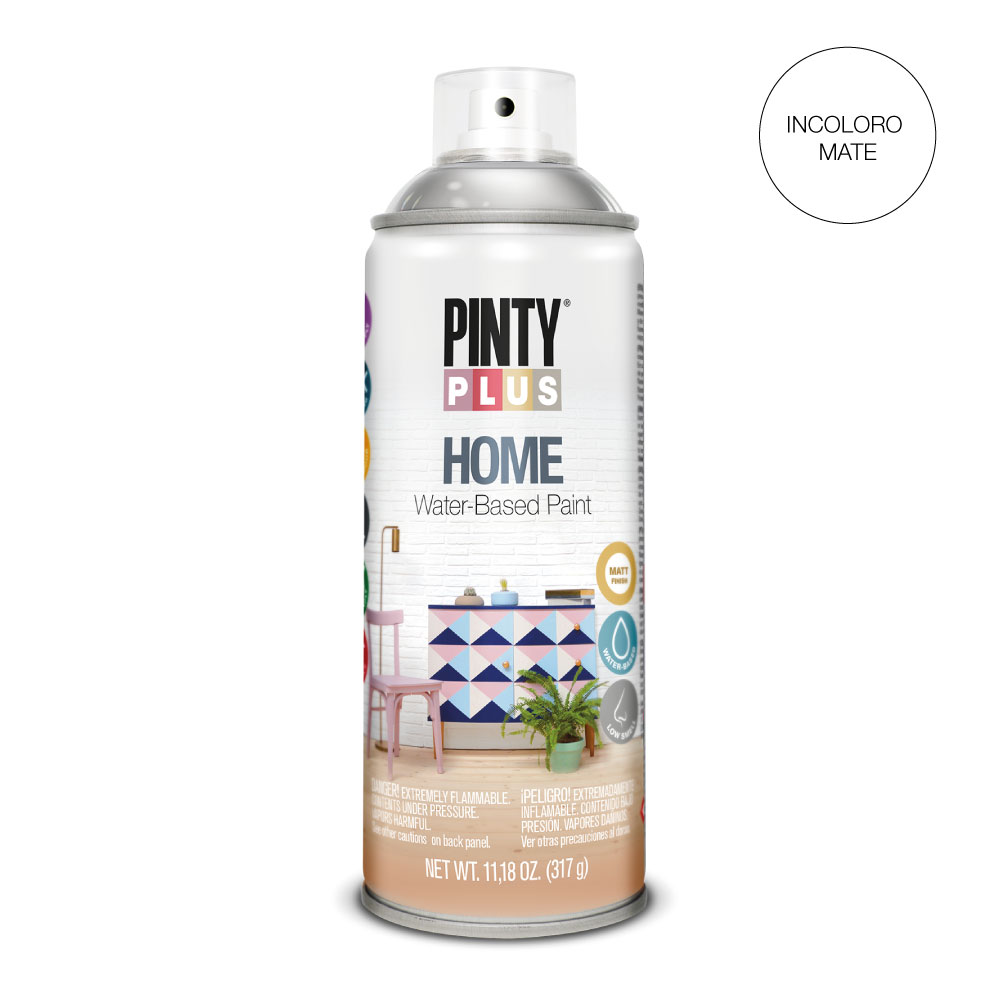 PINTURA EN SPRAY PINTYPLUS HOME 520cc BARNIZ MATE HM440