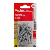 BLISTER TACO FISCHER SX Ø5x25mm K NV 50 unid. 567821